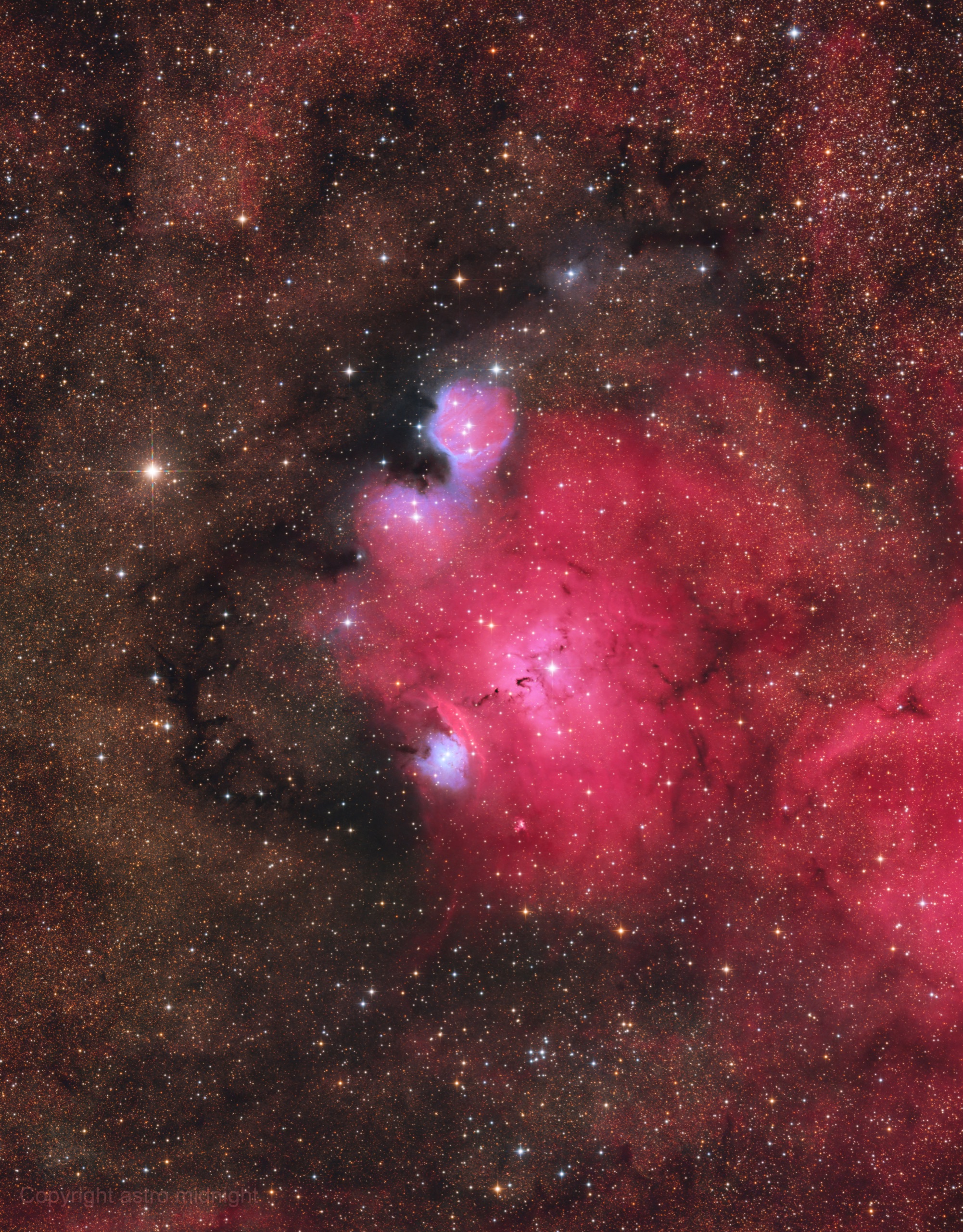 O Dragão Chinês, NGC 6559