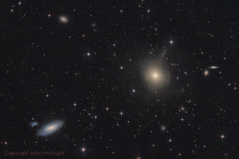 M89, M90 and companions