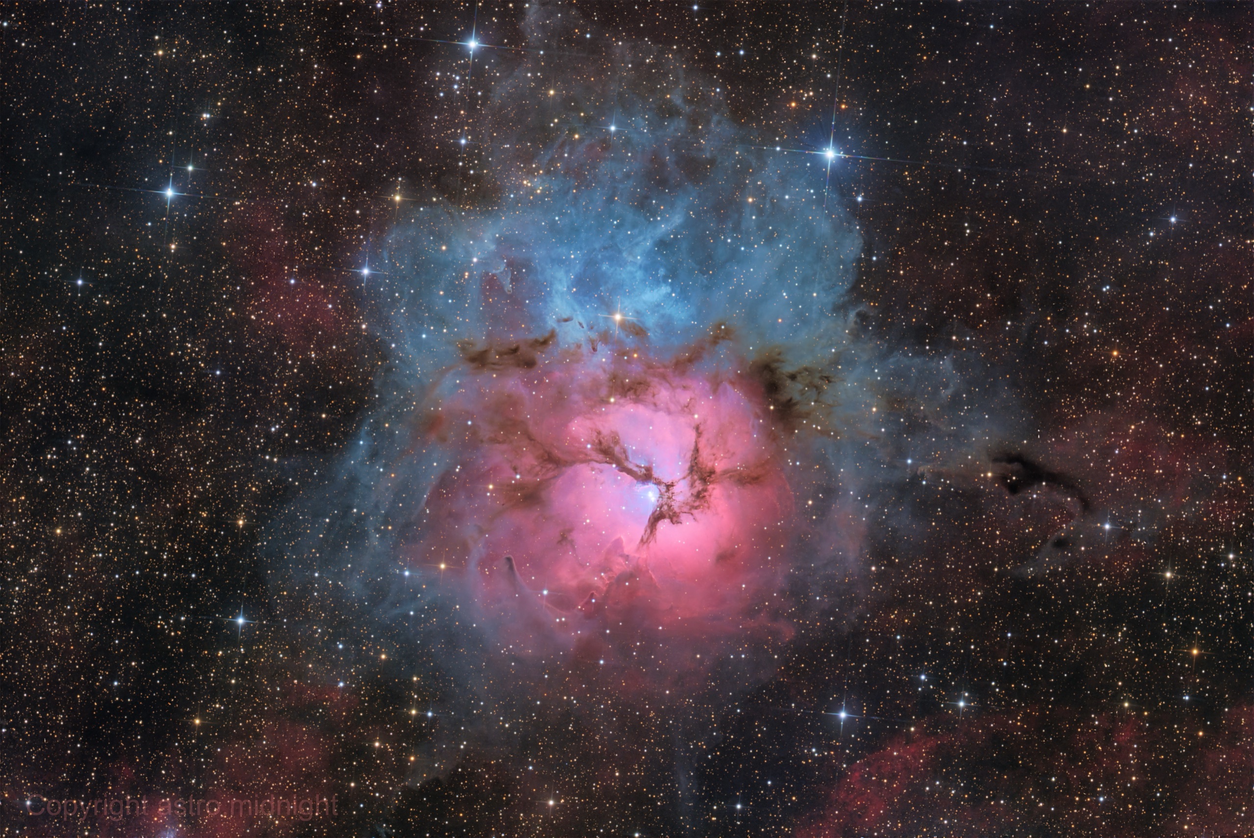 HD 164492 · A Nebulosa Trífida