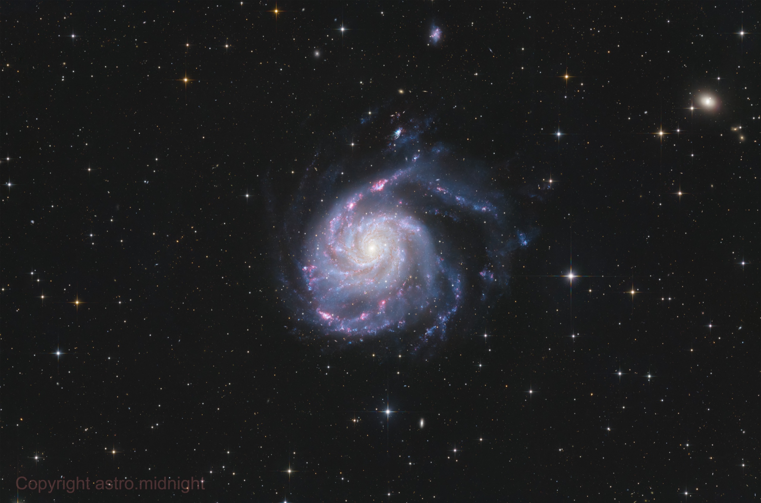 M101 em HOO-RGB