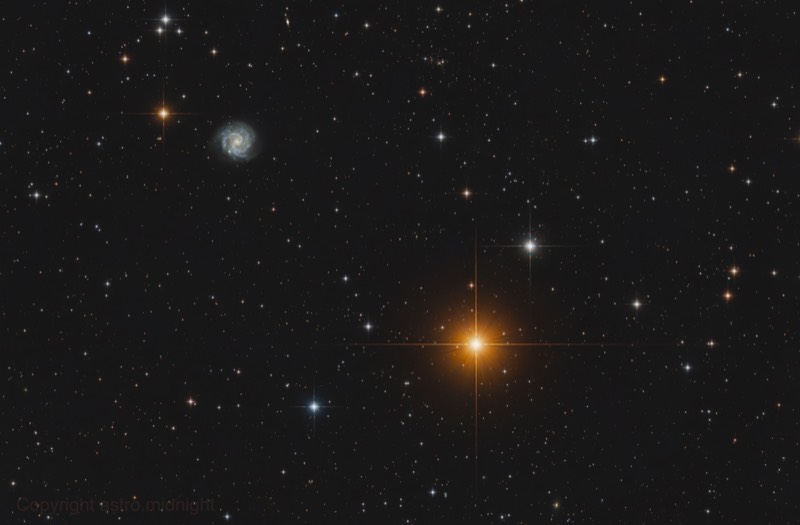 Little Pinwheel Galaxy
