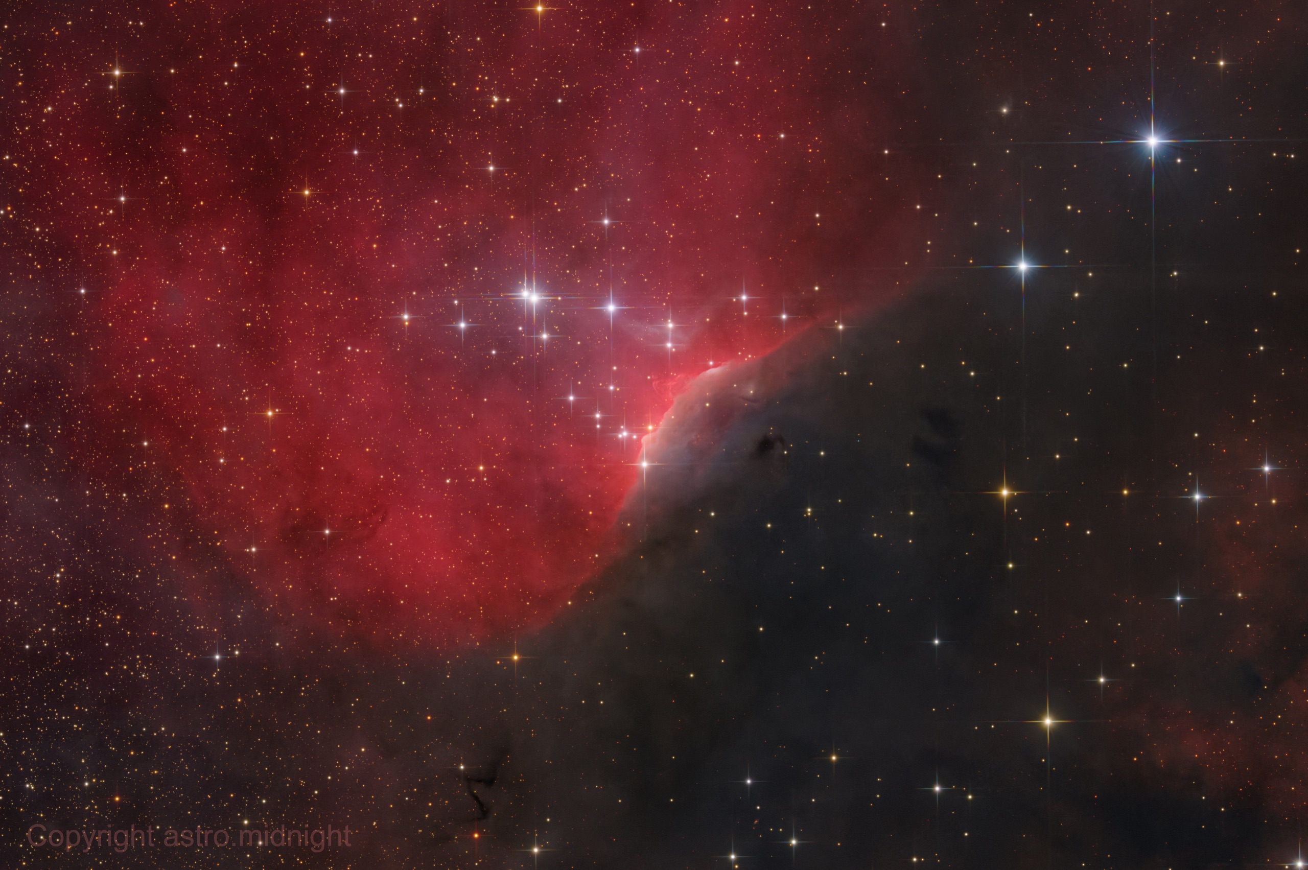 O núcleo de Sh2-140