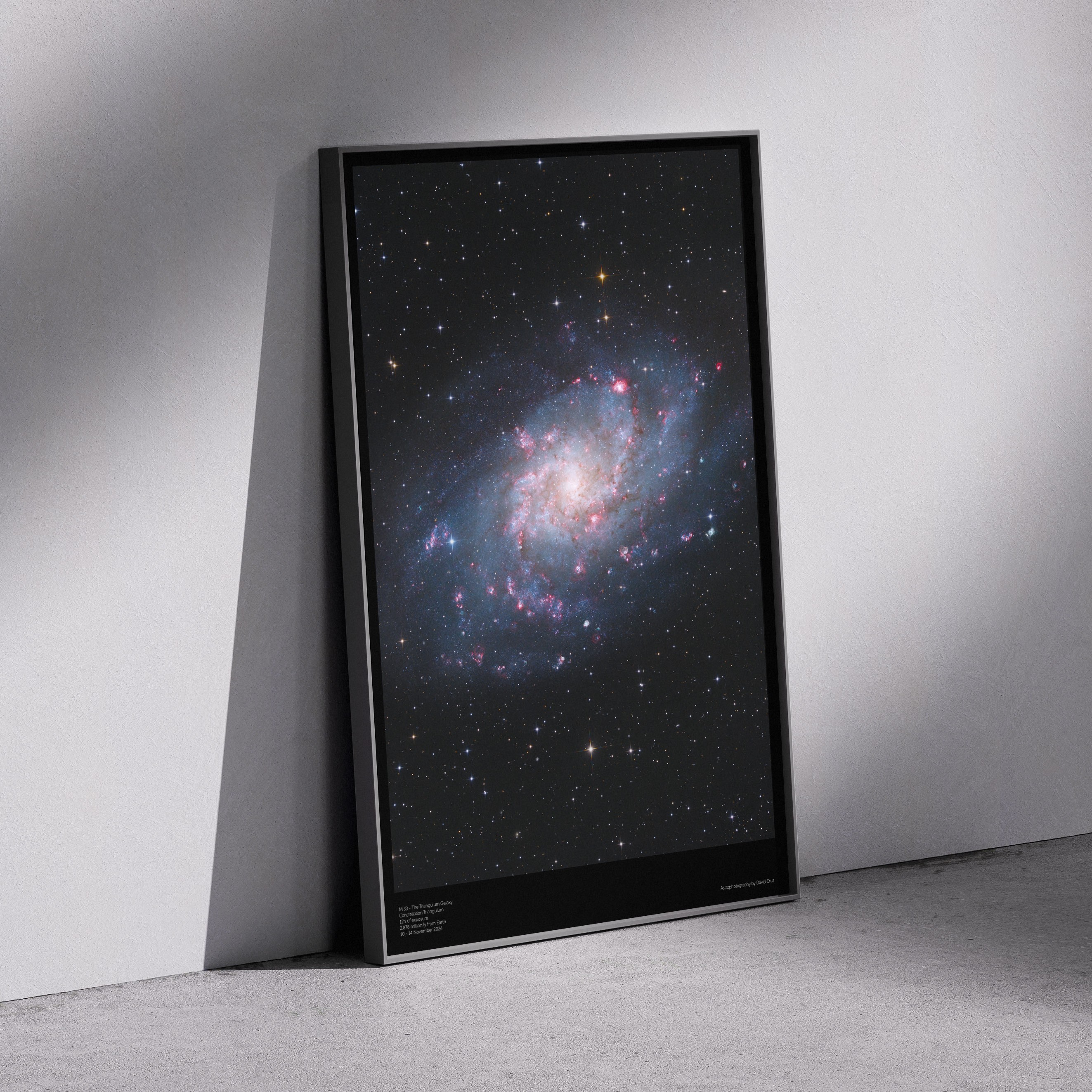 Print «M33 - The Triangulum Galaxy» — detalhe