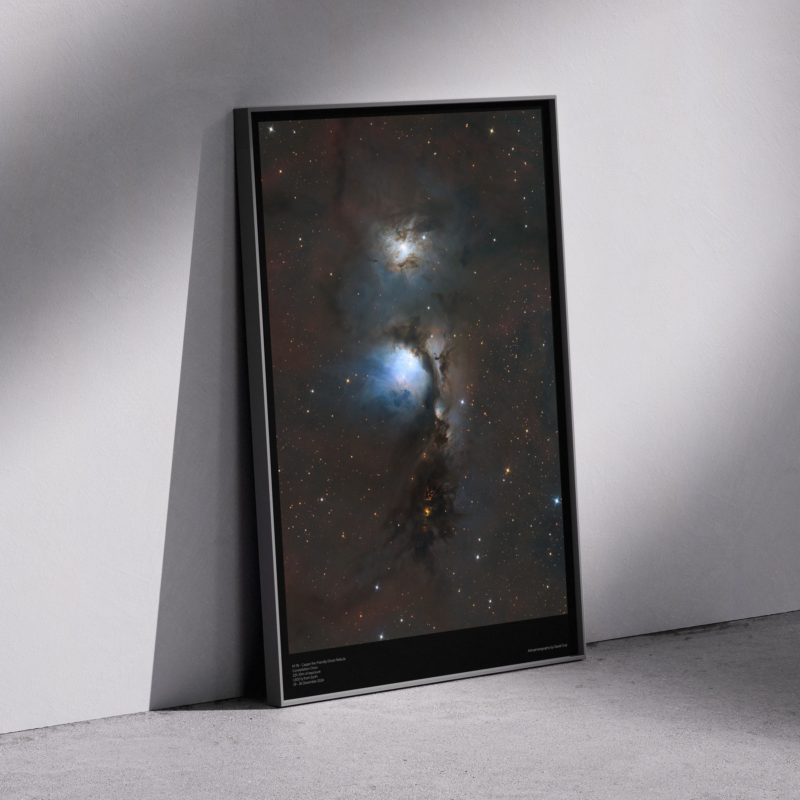 Print «M78 - Casper the Friendly Ghost Nebula» — detalhe